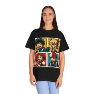 My Hero Academia - Pop Art Style - Unisex Garment-Dyed T-shirt - Colors Variant 2 - Image 51