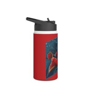 Goldorak - Actarus On Board - Stainless Travel Water Bottle - Image 4