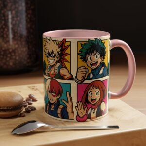 My Hero Academia - Pop Art Style - Colorful Coffee Mug - Image 18