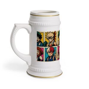 My Hero Academia - Pop Art Style - Beer Stein Mug - Image 1