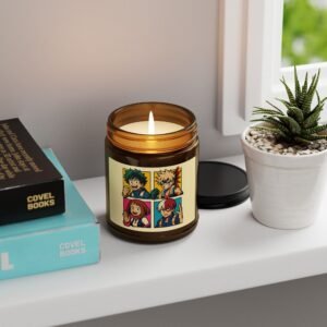 My Hero Academia - Pop Art Style - Amber Jar Scented Candle (Multi-Size) - Image 7