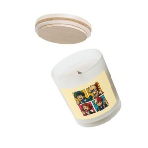 My Hero Academia - Pop Art Style - Frosted Glass Candle 11oz - Image 9