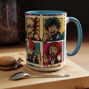 My Hero Academia - Pop Art Style - Colorful Coffee Mug - Image 44