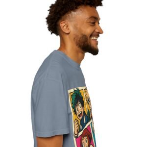 My Hero Academia - Pop Art Style - Unisex Garment-Dyed T-Shirt - Colors Variant 3 - Image 48