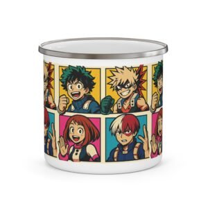 My Hero Academia - Pop Art Style - Camping Cup - Image 3
