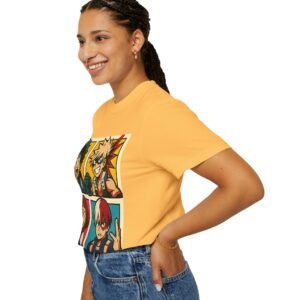 My Hero Academia - Pop Art Style - Unisex Garment-Dyed T-Shirt - Colors Variant 2 - Image 19