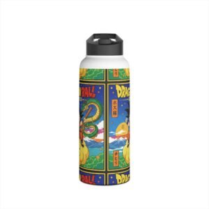 Dragon Ball - Goku - Cover - Stainless Travel Water Bottle - Image 9