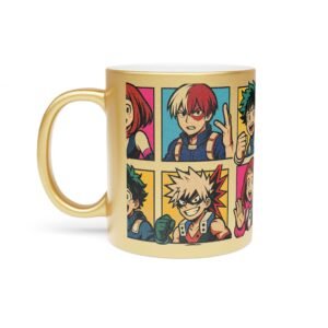 My Hero Academia - Pop Art Style - Metallic Mug - Image 4