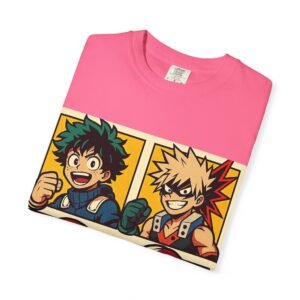 My Hero Academia - Pop Art Style - Unisex Garment-Dyed T-Shirt - Colors Variant 4 - Image 47