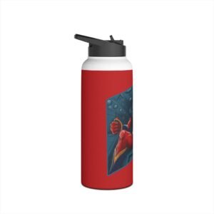 Goldorak - Actarus On Board - Stainless Travel Water Bottle - Image 11