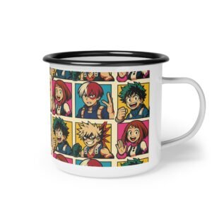 My Hero Academia - Pop Art Style - Enamel Camp Cup - Image 3