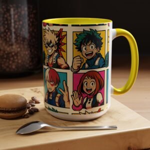 My Hero Academia - Pop Art Style - Colorful Coffee Mug - Image 60