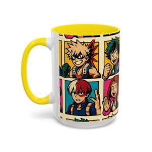 My Hero Academia - Pop Art Style - Colorful Coffee Mug - Image 58