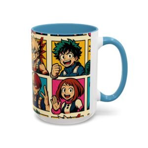 My Hero Academia - Pop Art Style - Colorful Coffee Mug - Image 3