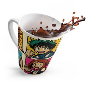 My Hero Academia - Pop Art Style - Tall Latte Mug - Image 4