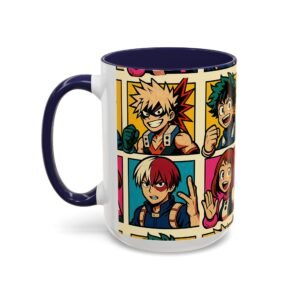 My Hero Academia - Pop Art Style - Colorful Coffee Mug - Image 28