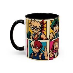 My Hero Academia - Pop Art Style - Colorful Coffee Mug - Image 9