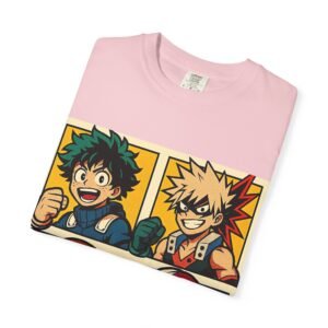 My Hero Academia - Pop Art Style - Unisex Garment-Dyed T-Shirt - Colors Variant 4 - Image 37