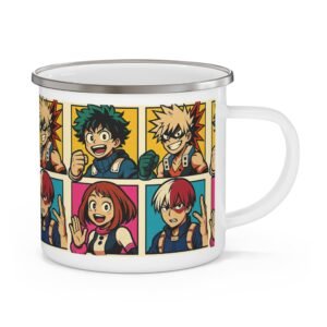 My Hero Academia - Pop Art Style - Camping Cup - Image 1