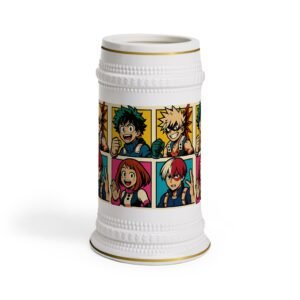 My Hero Academia - Pop Art Style - Beer Stein Mug - Image 3