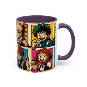 My Hero Academia - Pop Art Style - Colorful Coffee Mug - Image 5
