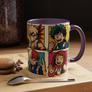 My Hero Academia - Pop Art Style - Colorful Coffee Mug - Image 7