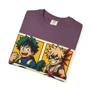 My Hero Academia - Pop Art Style - Unisex Garment-Dyed T-Shirt - Colors Variant 4 - Image 52
