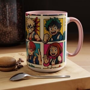 My Hero Academia - Pop Art Style - Colorful Coffee Mug - Image 34