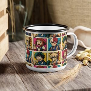 My Hero Academia - Pop Art Style - Enamel Camp Cup - Image 5