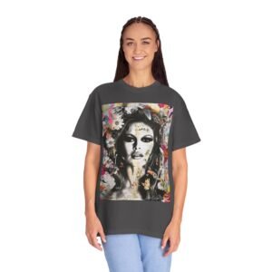 Bardot - French Cinema Icon Flower - Unisex Garment-Dyed T-Shirt - Colors Variant 1 - Image 47