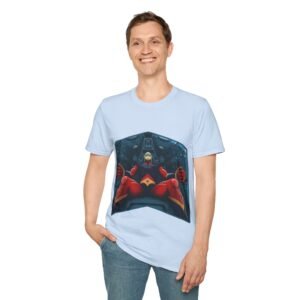 Goldorak Feat UFO Robot Grendizer - Actarus Cockpit - Unisex T-Shirt - Image 62