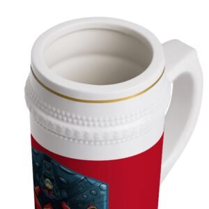 Goldorak Feat UFO Robo Grendizer - Actarus On Board - Beer Stein Mug - Image 4