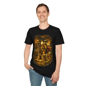 Hero Adventure - Barbarian in the Mine T-Shirt - Image 4