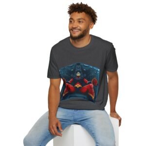 Goldorak Feat UFO Robot Grendizer - Actarus Cockpit - Unisex T-Shirt - Image 57