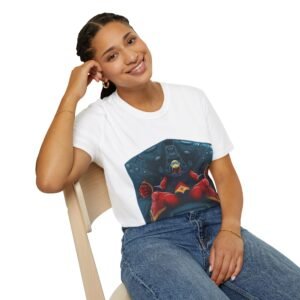 Goldorak Feat UFO Robot Grendizer - Actarus Cockpit - Unisex T-Shirt - Image 13