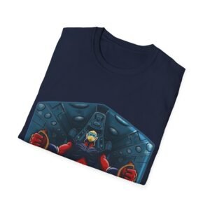 Goldorak Feat UFO Robot Grendizer - Actarus Cockpit - Unisex T-Shirt - Image 5