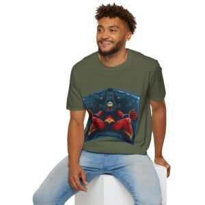 Goldorak Feat UFO Robot Grendizer - Actarus Cockpit - Unisex T-Shirt - Image 50