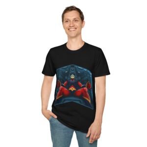 Goldorak Feat UFO Robot Grendizer - Actarus Cockpit - Unisex T-Shirt - Image 20