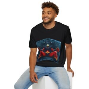 Goldorak Feat UFO Robot Grendizer - Actarus Cockpit - Unisex T-Shirt - Image 22