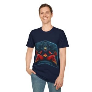 Goldorak Feat UFO Robot Grendizer - Actarus Cockpit - Unisex T-Shirt - Image 2