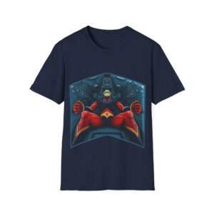 Goldorak Feat UFO Robot Grendizer - Actarus Cockpit - Unisex T-Shirt - Image 1