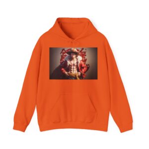 One Piece - Luffy Style Realistic - Unisex Heavy Blend™ Hooded Sweatshirt - Image 23