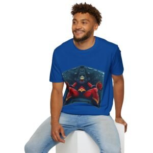 Goldorak Feat UFO Robot Grendizer - Actarus Cockpit - Unisex T-Shirt - Image 71