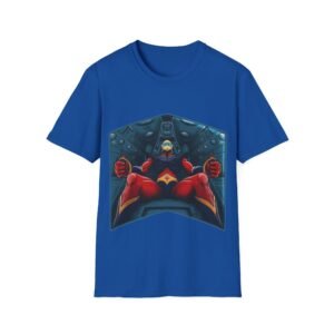 Goldorak Feat UFO Robot Grendizer - Actarus Cockpit - Unisex T-Shirt - Image 65
