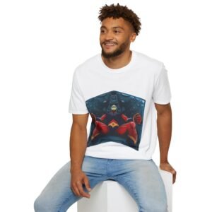 Goldorak Feat UFO Robot Grendizer - Actarus Cockpit - Unisex T-Shirt - Image 14