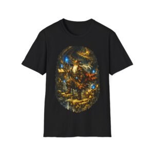 Hero Adventure — Wizard in Library T-Shirt - Image 1