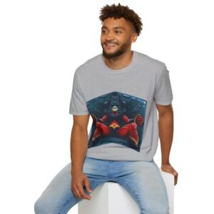 Goldorak Feat UFO Robot Grendizer - Actarus Cockpit - Unisex T-Shirt - Image 29