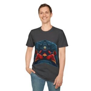 Goldorak Feat UFO Robot Grendizer - Actarus Cockpit - Unisex T-Shirt - Image 55