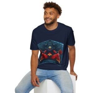 Goldorak Feat UFO Robot Grendizer - Actarus Cockpit - Unisex T-Shirt - Image 7