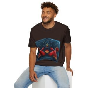 Goldorak Feat UFO Robot Grendizer - Actarus Cockpit - Unisex T-Shirt - Image 36